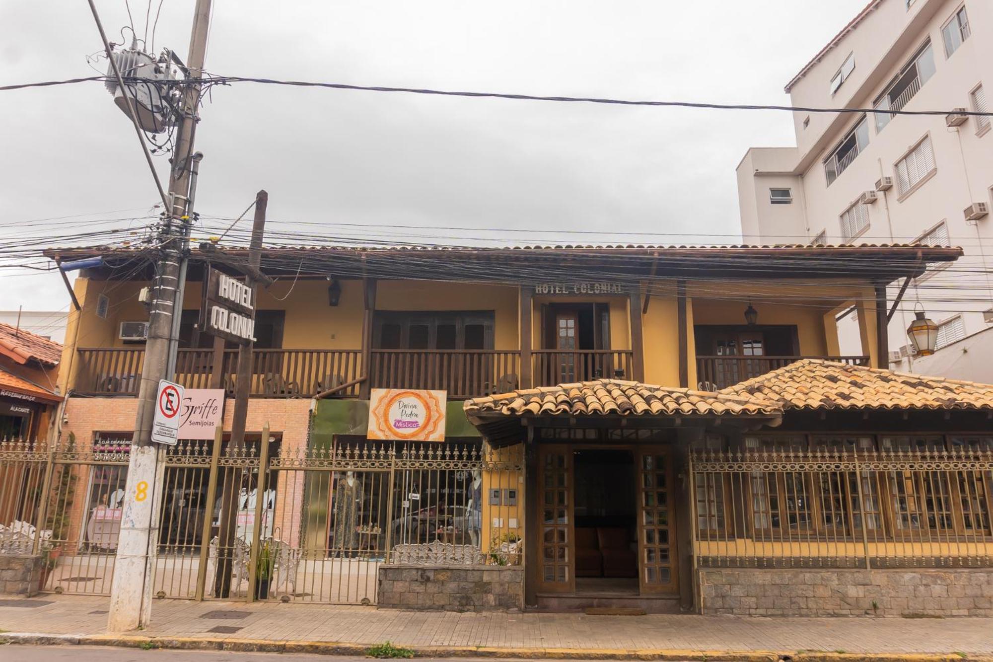 Hotel Colonial Sao Lourenco  Bagian luar foto